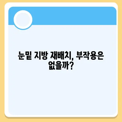 눈밑지방재배치 비용, 병원별 가격 비교 & 정보 | 눈밑 지방 재배치, 수술, 가격, 후기, 추천