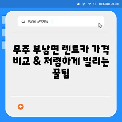 전라북도 무주군 부남면 렌트카 가격비교 | 리스 | 장기대여 | 1일비용 | 비용 | 소카 | 중고 | 신차 | 1박2일 2024후기