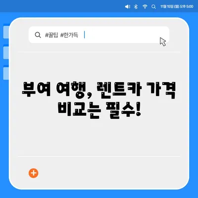 충청남도 부여군 양화면 렌트카 가격비교 | 리스 | 장기대여 | 1일비용 | 비용 | 소카 | 중고 | 신차 | 1박2일 2024후기