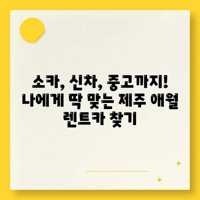 제주도 제주시 애월읍 렌트카 가격비교 | 리스 | 장기대여 | 1일비용 | 비용 | 소카 | 중고 | 신차 | 1박2일 2024후기