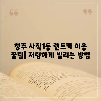 충청북도 청주시 서원구 사직1동 렌트카 가격비교 | 리스 | 장기대여 | 1일비용 | 비용 | 소카 | 중고 | 신차 | 1박2일 2024후기