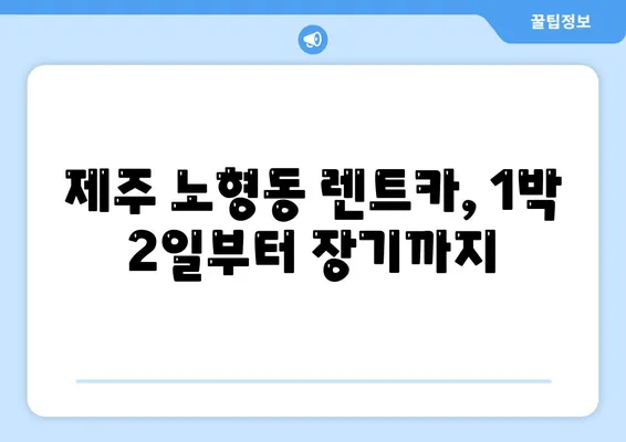 제주도 제주시 노형동 렌트카 가격비교 | 리스 | 장기대여 | 1일비용 | 비용 | 소카 | 중고 | 신차 | 1박2일 2024후기