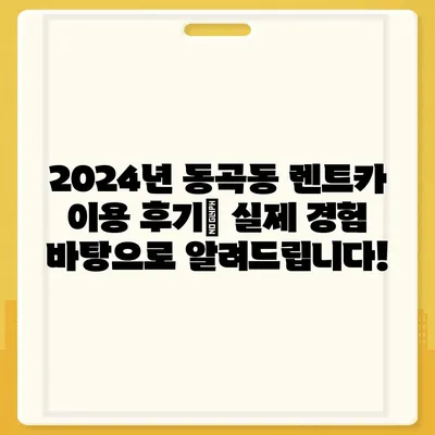 광주시 광산구 동곡동 렌트카 가격비교 | 리스 | 장기대여 | 1일비용 | 비용 | 소카 | 중고 | 신차 | 1박2일 2024후기