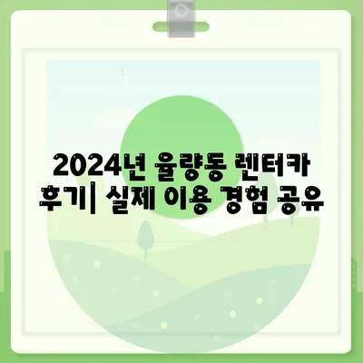 충청북도 청주시 청원구 율량동 렌트카 가격비교 | 리스 | 장기대여 | 1일비용 | 비용 | 소카 | 중고 | 신차 | 1박2일 2024후기