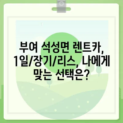 충청남도 부여군 석성면 렌트카 가격비교 | 리스 | 장기대여 | 1일비용 | 비용 | 소카 | 중고 | 신차 | 1박2일 2024후기