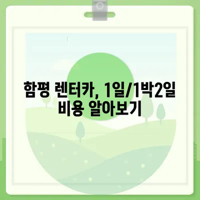 전라남도 함평군 함평읍 렌트카 가격비교 | 리스 | 장기대여 | 1일비용 | 비용 | 소카 | 중고 | 신차 | 1박2일 2024후기