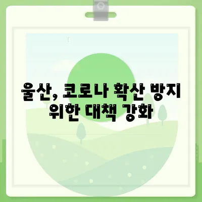 울산코로나 확진 자 확산