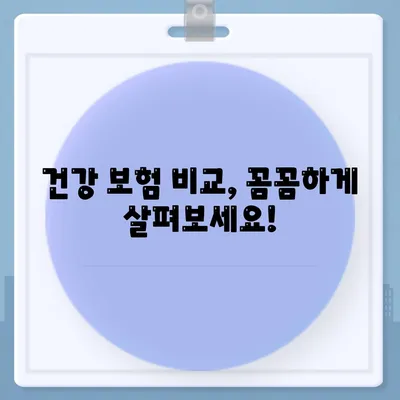 건강 보험 상품