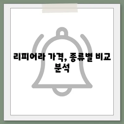 리피어라 가격