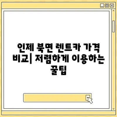 강원도 인제군 북면 렌트카 가격비교 | 리스 | 장기대여 | 1일비용 | 비용 | 소카 | 중고 | 신차 | 1박2일 2024후기