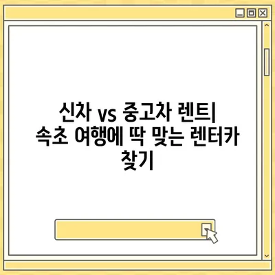 강원도 속초시 금호동 렌트카 가격비교 | 리스 | 장기대여 | 1일비용 | 비용 | 소카 | 중고 | 신차 | 1박2일 2024후기