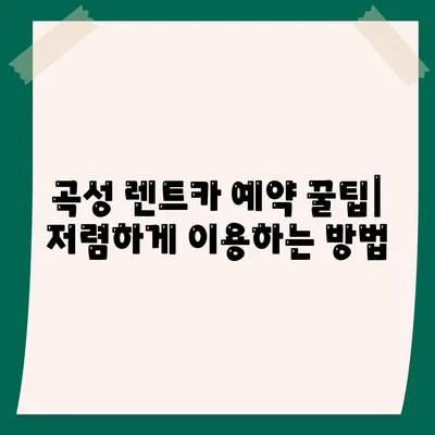 전라남도 곡성군 곡성읍 렌트카 가격비교 | 리스 | 장기대여 | 1일비용 | 비용 | 소카 | 중고 | 신차 | 1박2일 2024후기