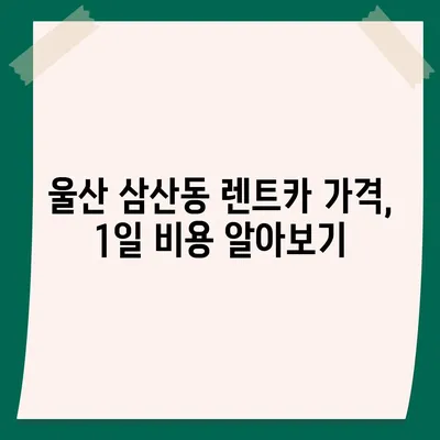 울산시 남구 삼산동 렌트카 가격비교 | 리스 | 장기대여 | 1일비용 | 비용 | 소카 | 중고 | 신차 | 1박2일 2024후기