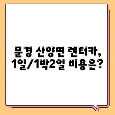 경상북도 문경시 산양면 렌트카 가격비교 | 리스 | 장기대여 | 1일비용 | 비용 | 소카 | 중고 | 신차 | 1박2일 2024후기