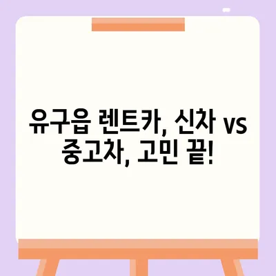 충청남도 공주시 유구읍 렌트카 가격비교 | 리스 | 장기대여 | 1일비용 | 비용 | 소카 | 중고 | 신차 | 1박2일 2024후기