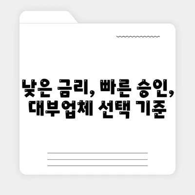 대부업체 순위