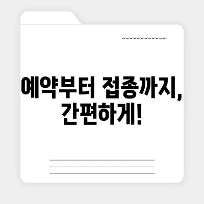 부스터샷 예약, 이렇게 하면 쉽다! | 코로나 백신, 예약 방법, 접종 안내