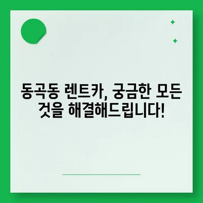 광주시 광산구 동곡동 렌트카 가격비교 | 리스 | 장기대여 | 1일비용 | 비용 | 소카 | 중고 | 신차 | 1박2일 2024후기