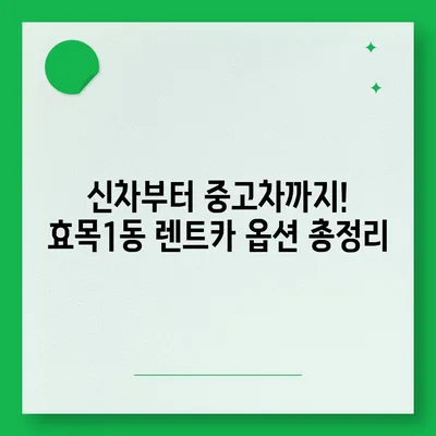 대구시 동구 효목1동 렌트카 가격비교 | 리스 | 장기대여 | 1일비용 | 비용 | 소카 | 중고 | 신차 | 1박2일 2024후기