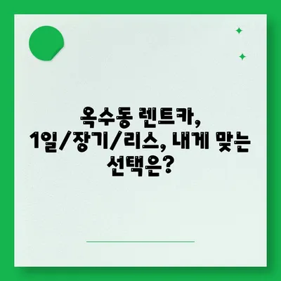 서울시 성동구 옥수동 렌트카 가격비교 | 리스 | 장기대여 | 1일비용 | 비용 | 소카 | 중고 | 신차 | 1박2일 2024후기