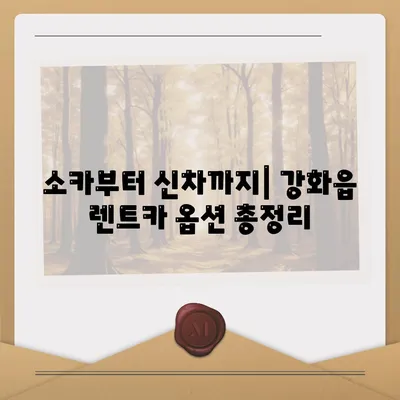 인천시 강화군 강화읍 렌트카 가격비교 | 리스 | 장기대여 | 1일비용 | 비용 | 소카 | 중고 | 신차 | 1박2일 2024후기