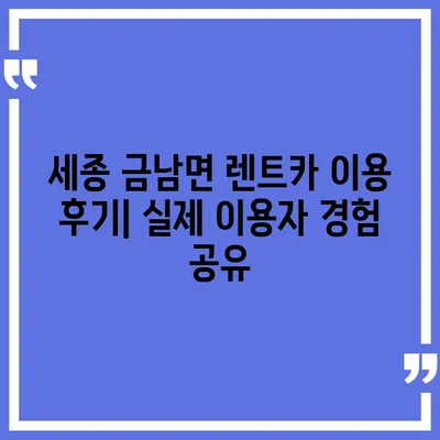 세종시 세종특별자치시 금남면 렌트카 가격비교 | 리스 | 장기대여 | 1일비용 | 비용 | 소카 | 중고 | 신차 | 1박2일 2024후기