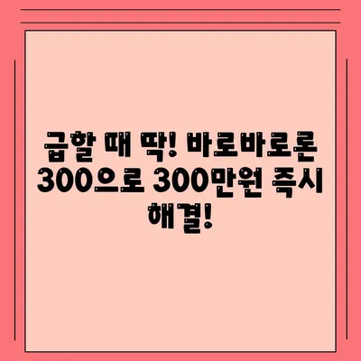 바로바로론 300