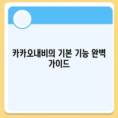 카카오내비