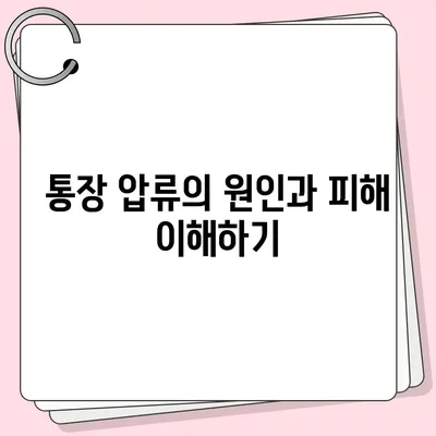 카카오뱅크 통장 압류 해제 꿀팁