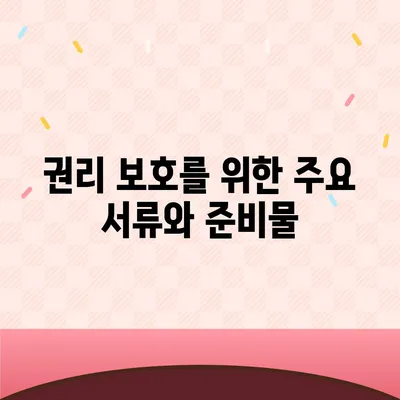 임차권 등기명령으로 이사 후 권리 보호하기