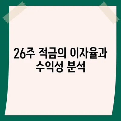 카카오뱅크 26주적금