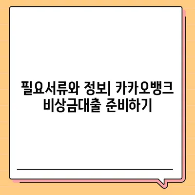 카카오뱅크 pc버전 비상금대출 pc버전 방법