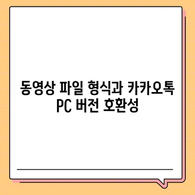 카카오톡 pc버전 동영상