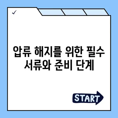 카카오뱅크 통장 압류 해지하는 단 한 가지 방법