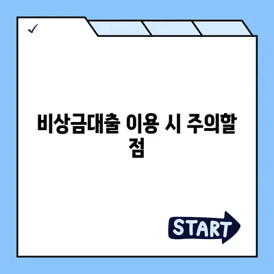 카카오뱅크 pc버전 비상금대출 연장