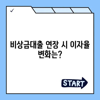 카카오뱅크 비상금대출 연장