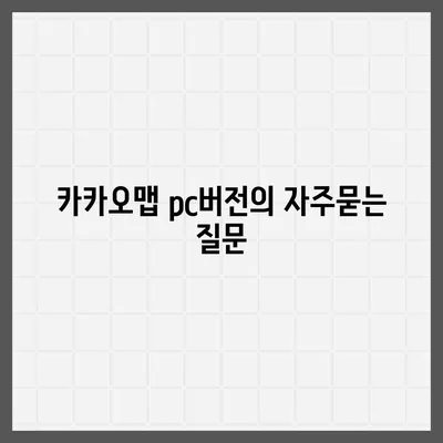 카카오맵 pc버전