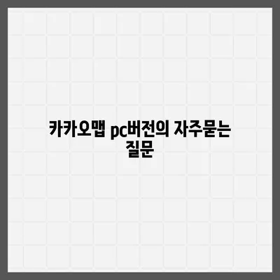 카카오맵 pc버전