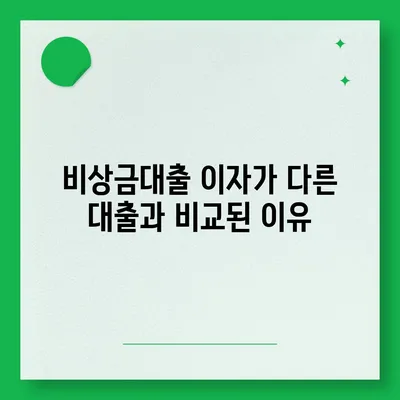 카카오뱅크 pc버전 비상금대출이자