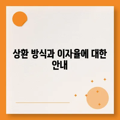 카카오뱅크 비상금대출 조건