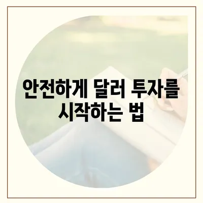 카카오뱅크 달러박스를 활용한 환테크 방법 소개