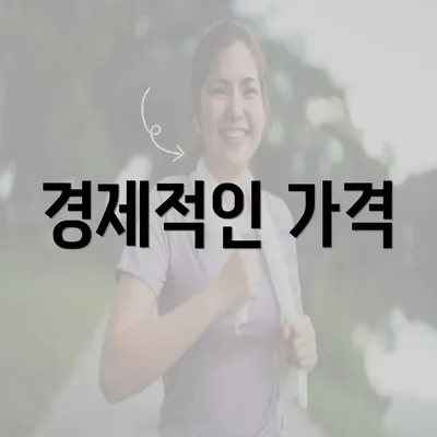 경제적인 가격