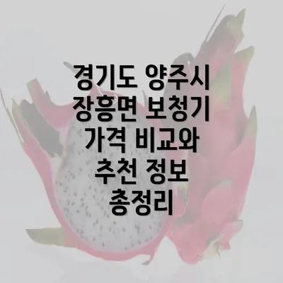 경기도 양주시 장흥면 보청기 가격: 왜 확인해야 할까?