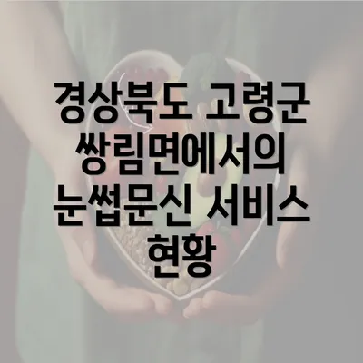 경상북도 고령군 쌍림면에서의 눈썹문신 서비스 현황