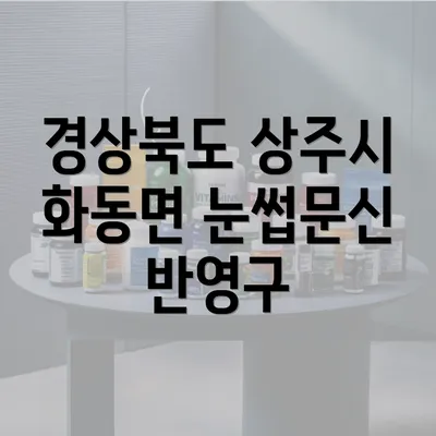 경상북도 상주시 화동면 눈썹문신 반영구