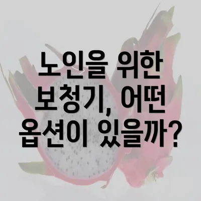 노인을 위한 보청기, 어떤 옵션이 있을까?