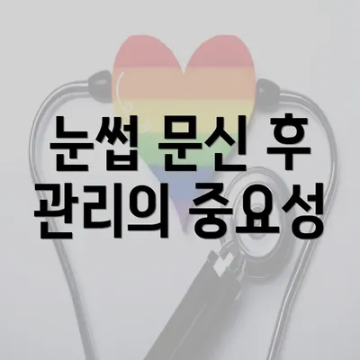 눈썹 문신 후 관리의 중요성