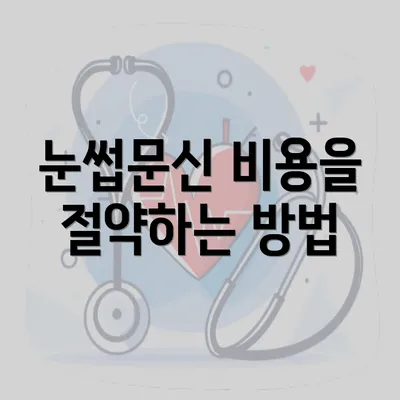 눈썹문신 비용을 절약하는 방법