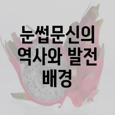 눈썹문신의 역사와 발전 배경