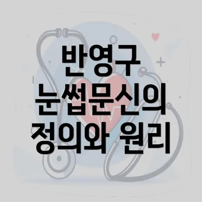 반영구 눈썹문신의 정의와 원리